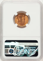 1953 1C RD Lincoln Cent NGC MS67