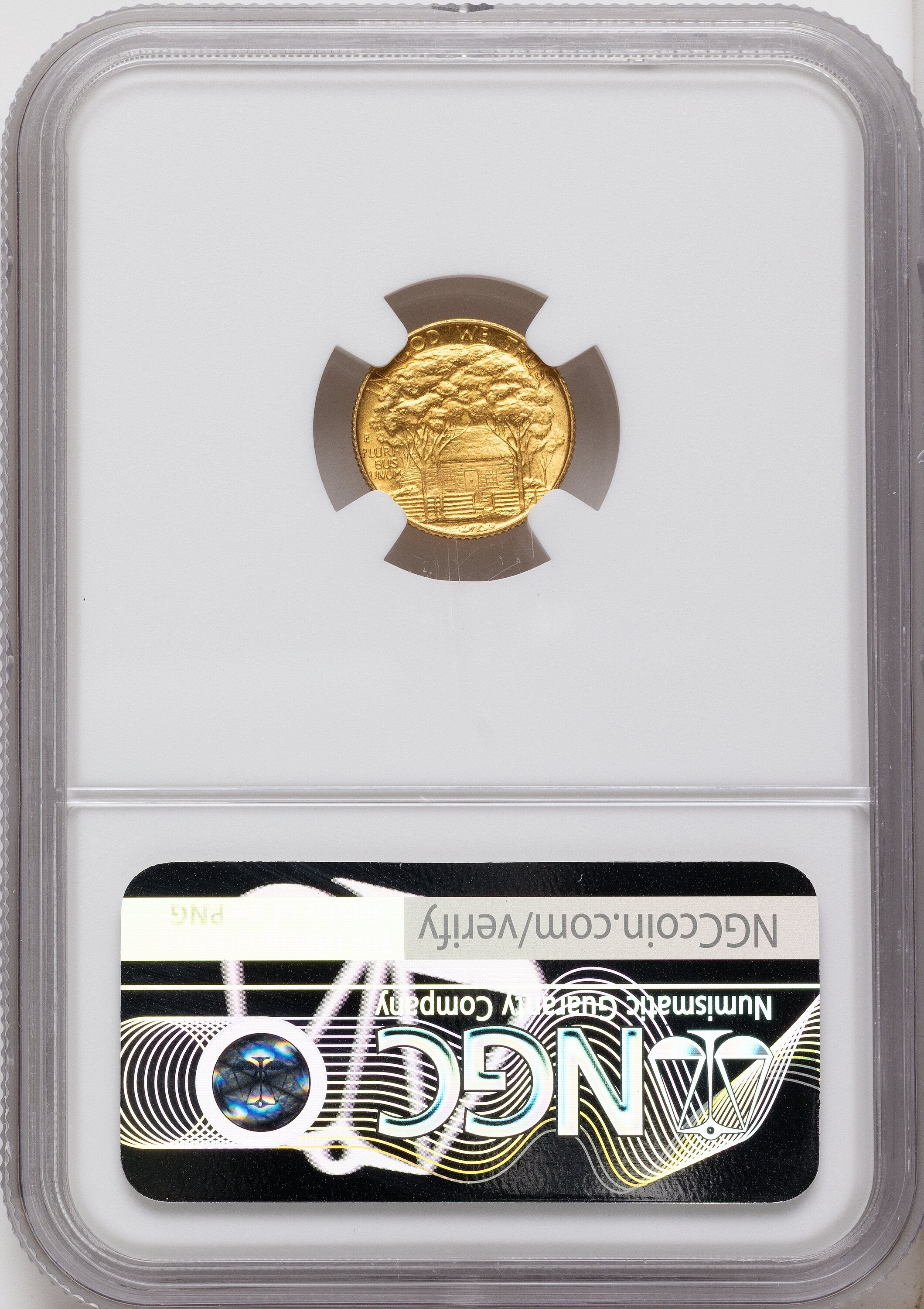 1922 G$1 Grant No Star Commemorative Gold NGC MS66