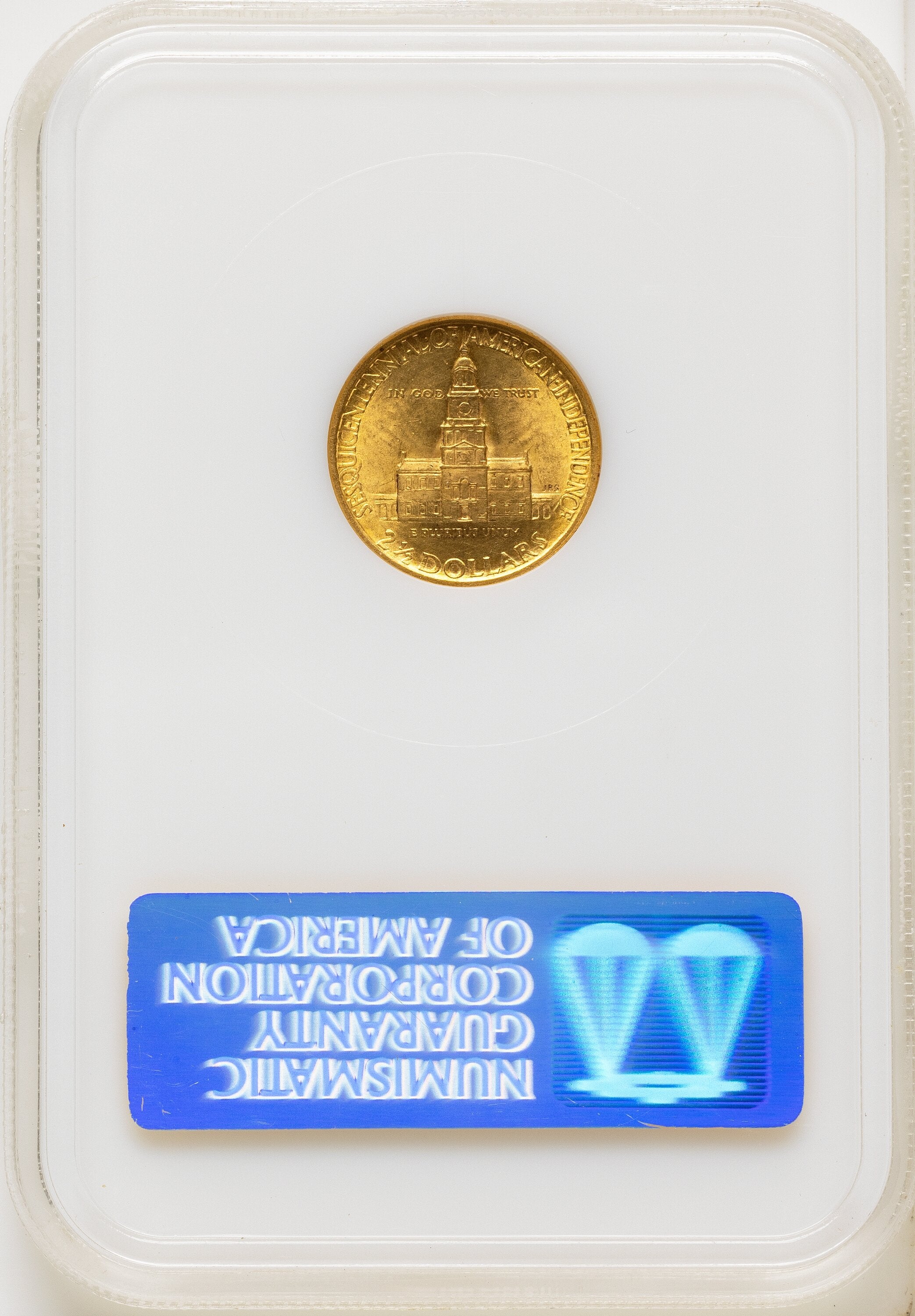 1926 $2.50 SESQUI Commemorative Gold NGC MS63