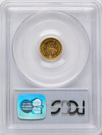 1903 G$1 JEFF Commemorative Gold PCGS MS66
