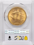 1920 $20 Saint-Gaudens Double Eagle PCGS MS64