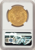 1854 $20 Small Date Liberty Double Eagle NGC AU53