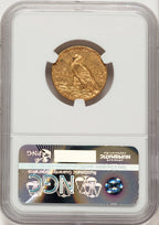 1911-S $5 Indian Half Eagle NGC MS61