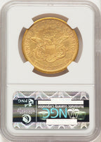 1861-S $20 Liberty Double Eagle NGC XF45