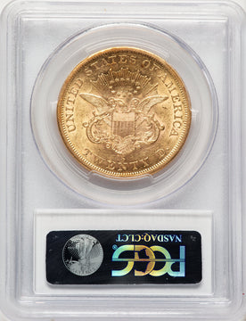 1856-S $20 Liberty Double Eagle PCGS AU55