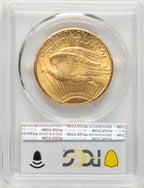 1926 $20 Tripled Die Obverse FS-101 Saint-Gaudens Double Eagle PCGS MS64