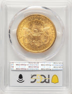 1879-S $20 Liberty Double Eagle PCGS MS62