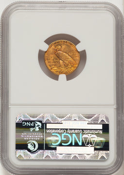 1914-D $2.50 Indian Quarter Eagle NGC MS62