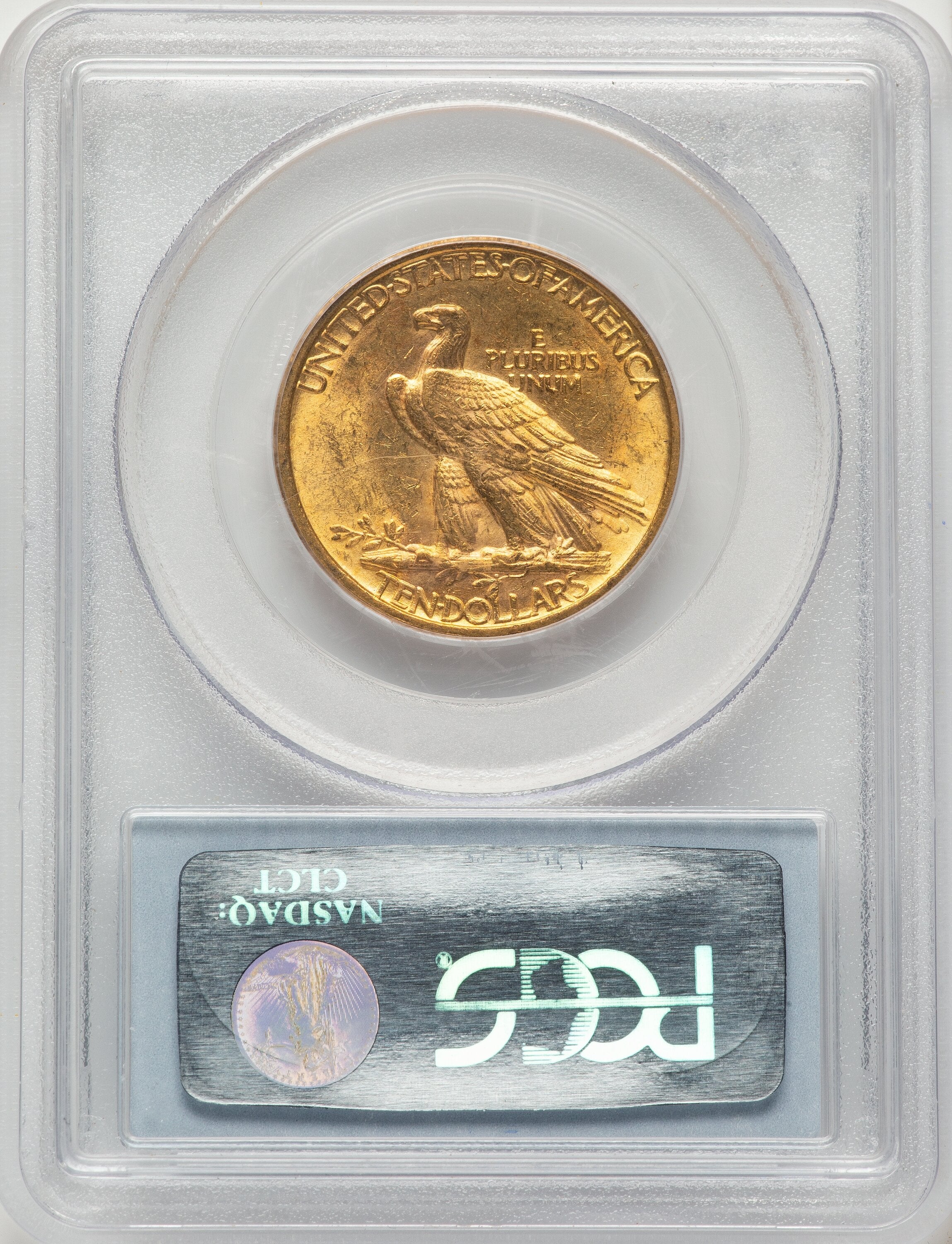 激レア！Indian Eagle メット USA直輸入 新品 1907 $10 No Motto Indian Eagle PCGS MS63 | LCR Coin