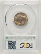 1937-D 5C Three-Legged Buffalo Nickel PCGS AU58