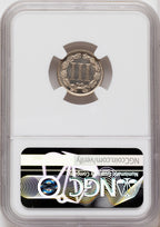 1877 3CN CA Proof Three Cent Nickel NGC PR66