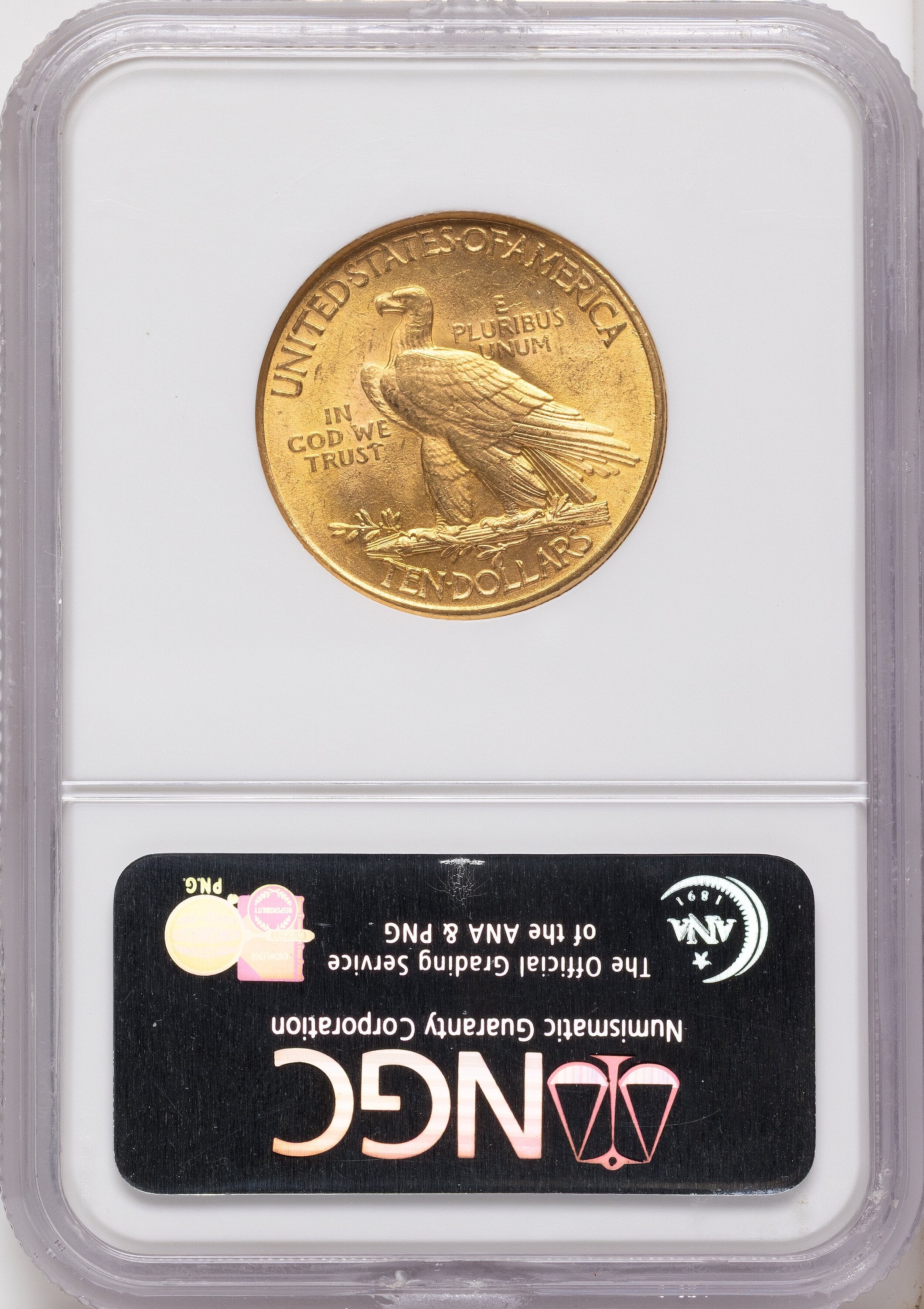 1912 $10 Indian Eagle NGC MS63