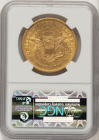 1852 $20 CAC Liberty Double Eagle NGC AU58