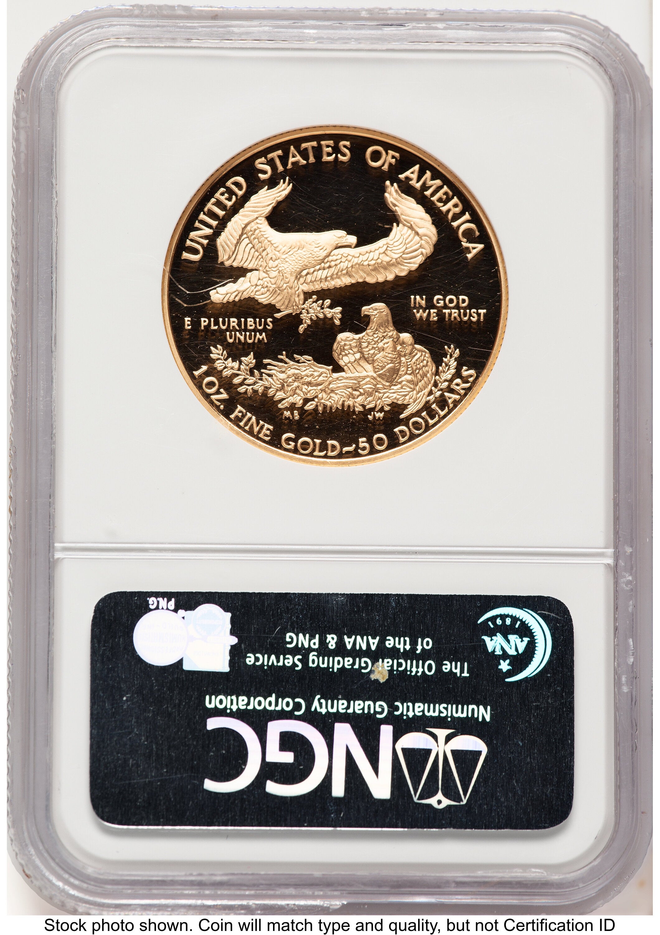 1994-W Proof Gold Eagle 1 oz Brown Label NGC PF70 | LCR Coin