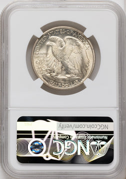 1941-S 50C Walking Liberty Half Dollar NGC MS66
