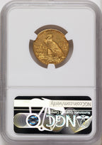 1913-S $5 Indian Half Eagle NGC AU58