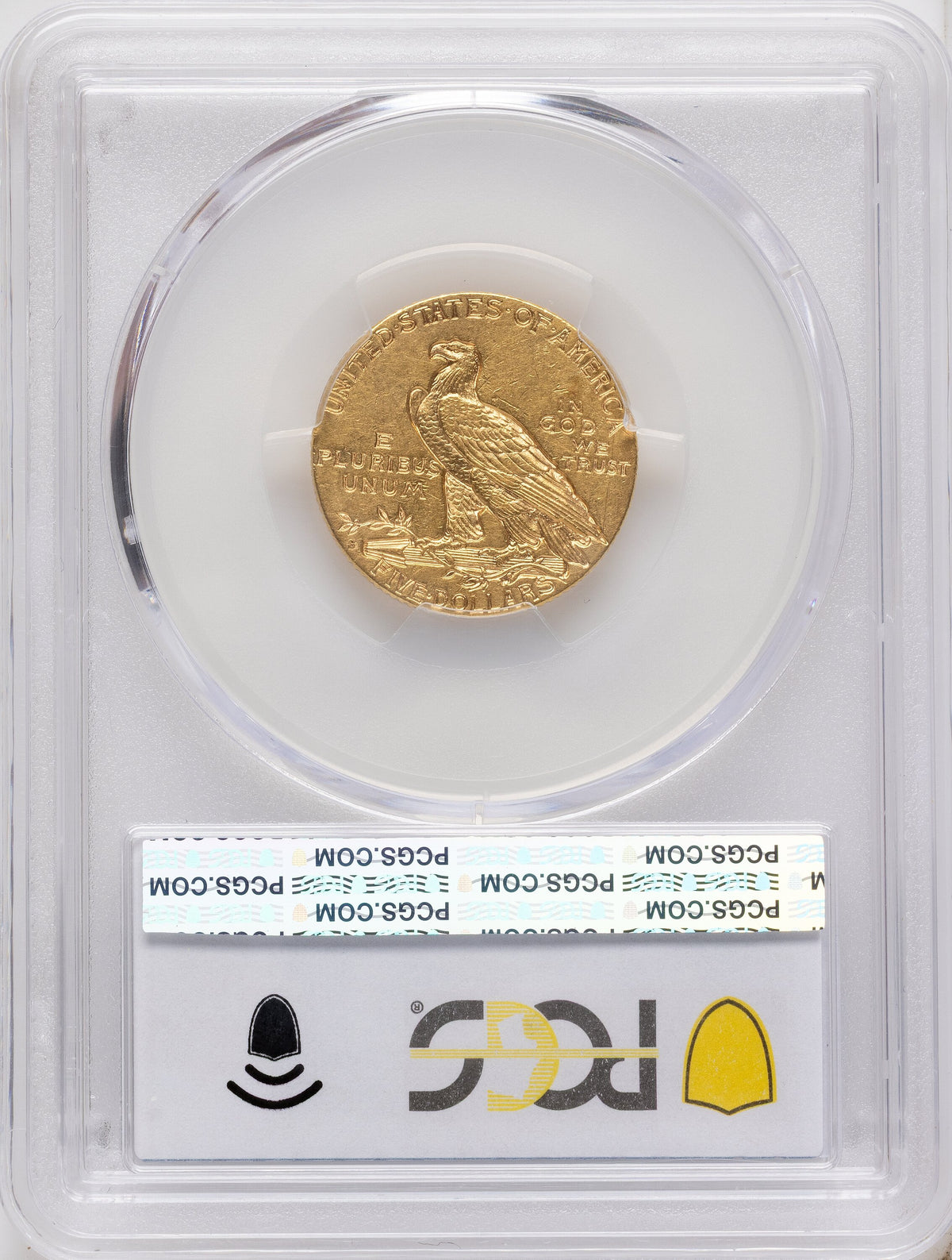 1909-S $5 Indian Half Eagle PCGS AU58