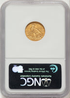 1910 $2.50 Indian Quarter Eagle NGC MS62