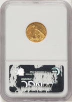 1908 $2.50 Indian Quarter Eagle NGC MS62