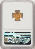 1903 G$1 JEFF Commemorative Gold NGC MS68