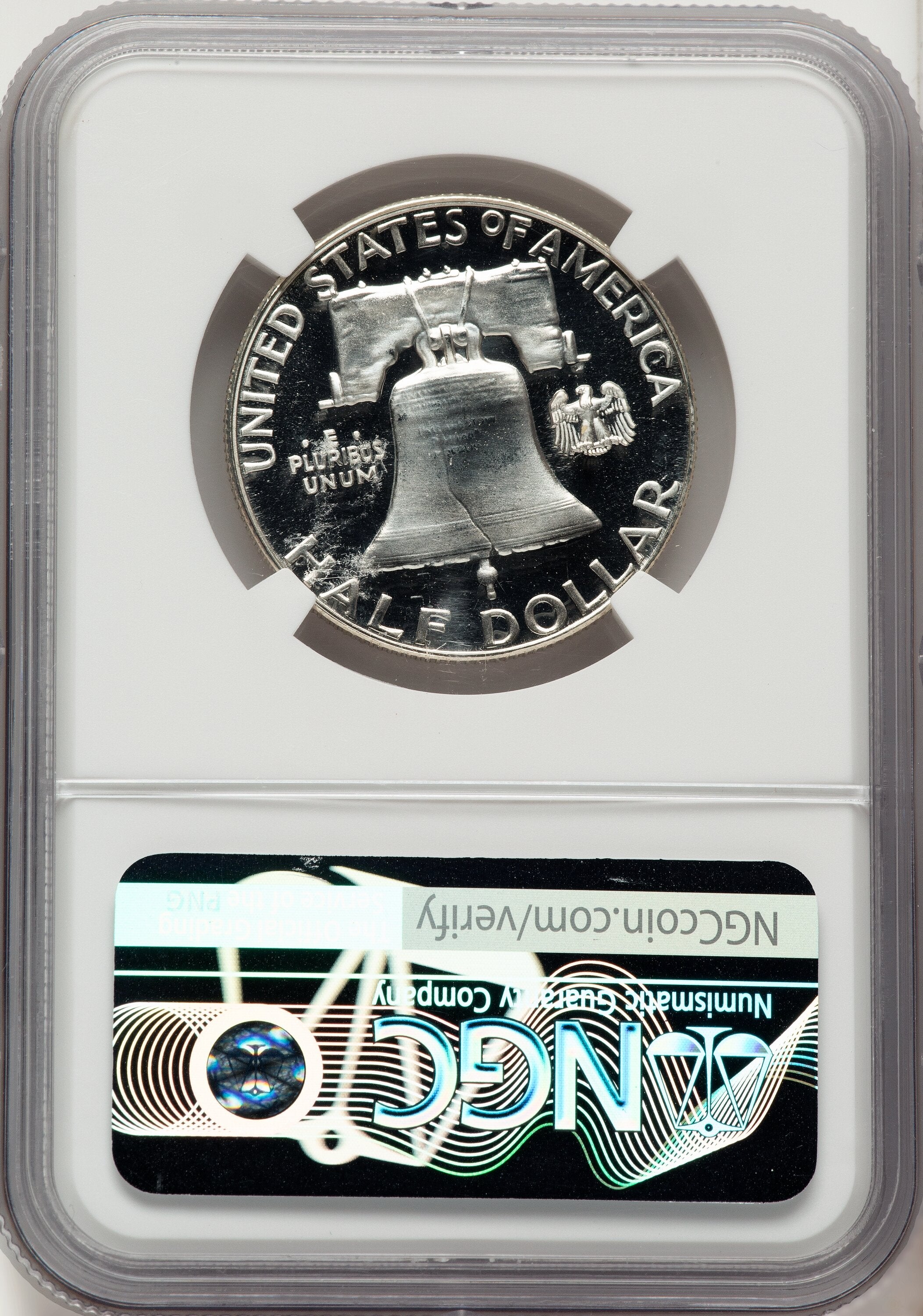 1957 50C Proof Franklin Half Dollar NGC PR69