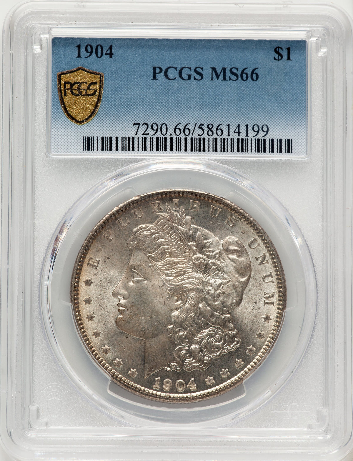 1904 Morgan Dollar PCGS MS66