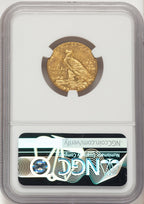 1910 $5 Indian Half Eagle NGC MS63
