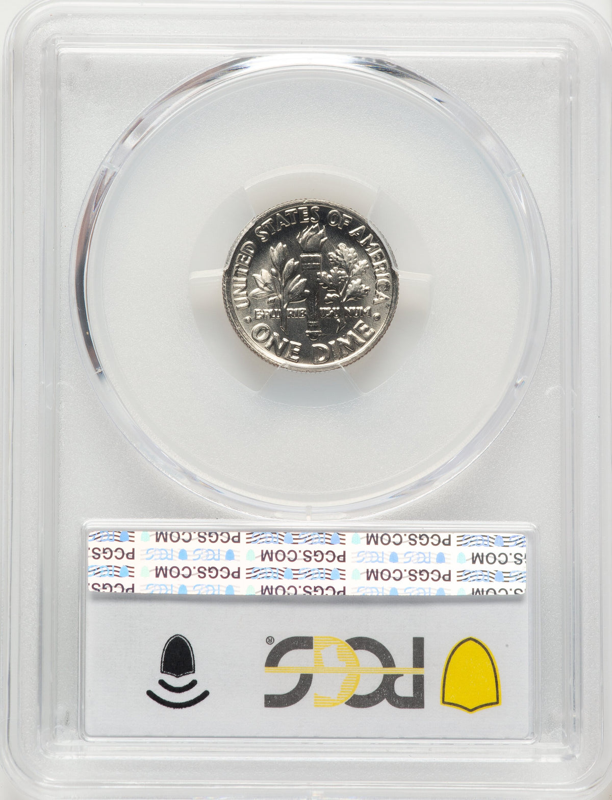 1982 10C NO P FB Roosevelt Dime PCGS MS67