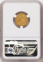1914-D $2.50 Indian Quarter Eagle NGC AU58