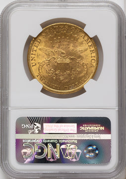 1897 $20 Liberty Double Eagle NGC MS62