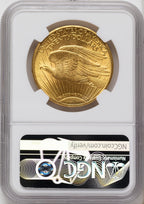 1911 $20 Saint-Gaudens Double Eagle NGC MS63
