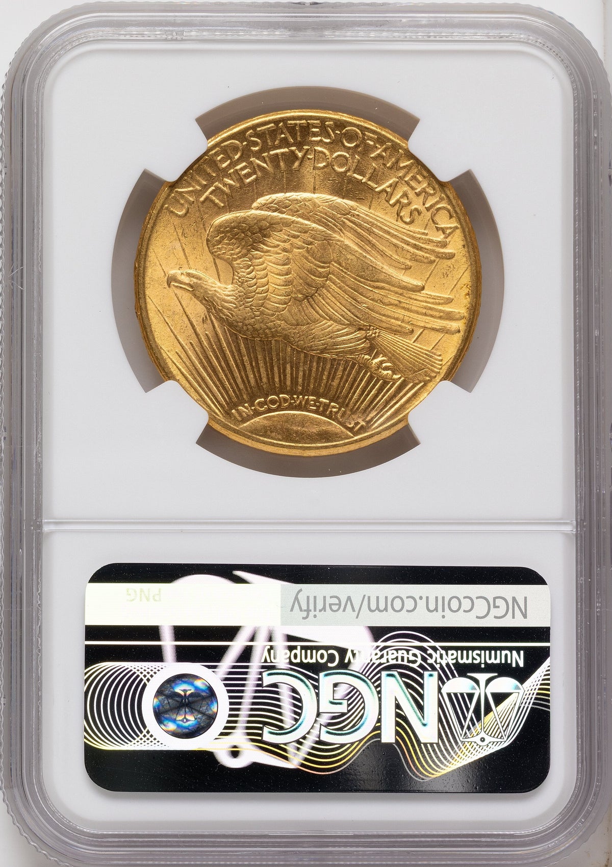1914-S $20 Saint-Gaudens Double Eagle NGC MS62