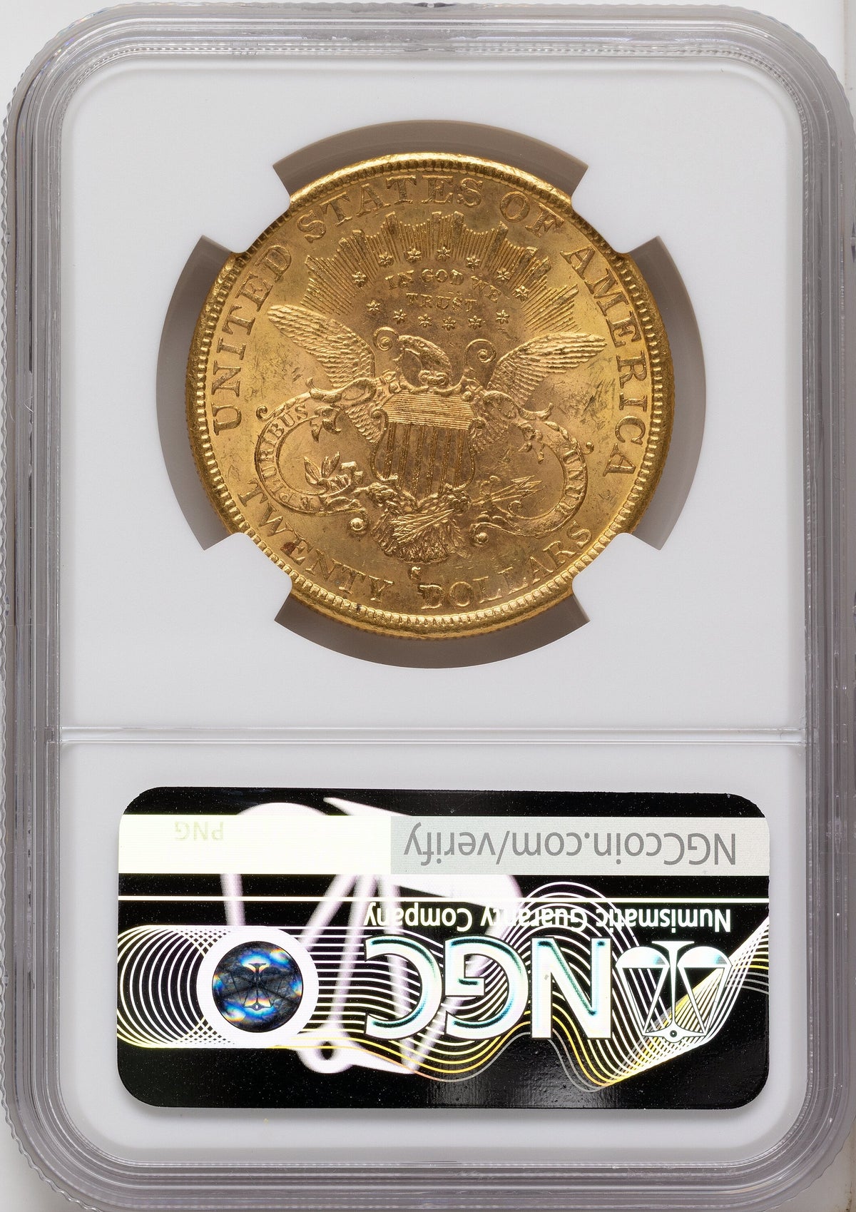 1897-S $20 Liberty Double Eagle NGC MS62