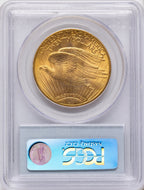 1910-D $20 CAC Saint-Gaudens Double Eagle PCGS MS64