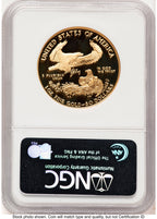 1988-W Proof Gold Eagle 1 oz Brown Label NGC PF70