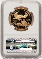 1997-W Proof Gold Eagle 1 oz Brown Label NGC PF70
