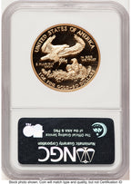 1998-W Proof Gold Eagle 1 oz Brown Label NGC PF70