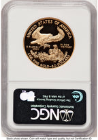 2000-W Proof Gold Eagle 1 oz Brown Label NGC PF70