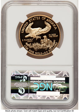 2004-W Proof Gold Eagle 1 oz Brown Label NGC PF70