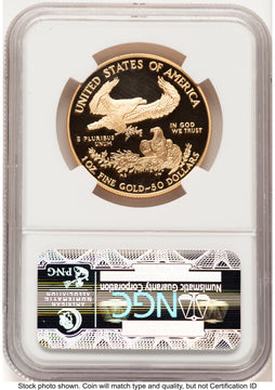 2006-W Proof Gold Eagle 1 oz Brown Label NGC PF70