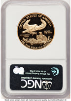 2007-W Proof Gold Eagle 1 oz Brown Label NGC PF70