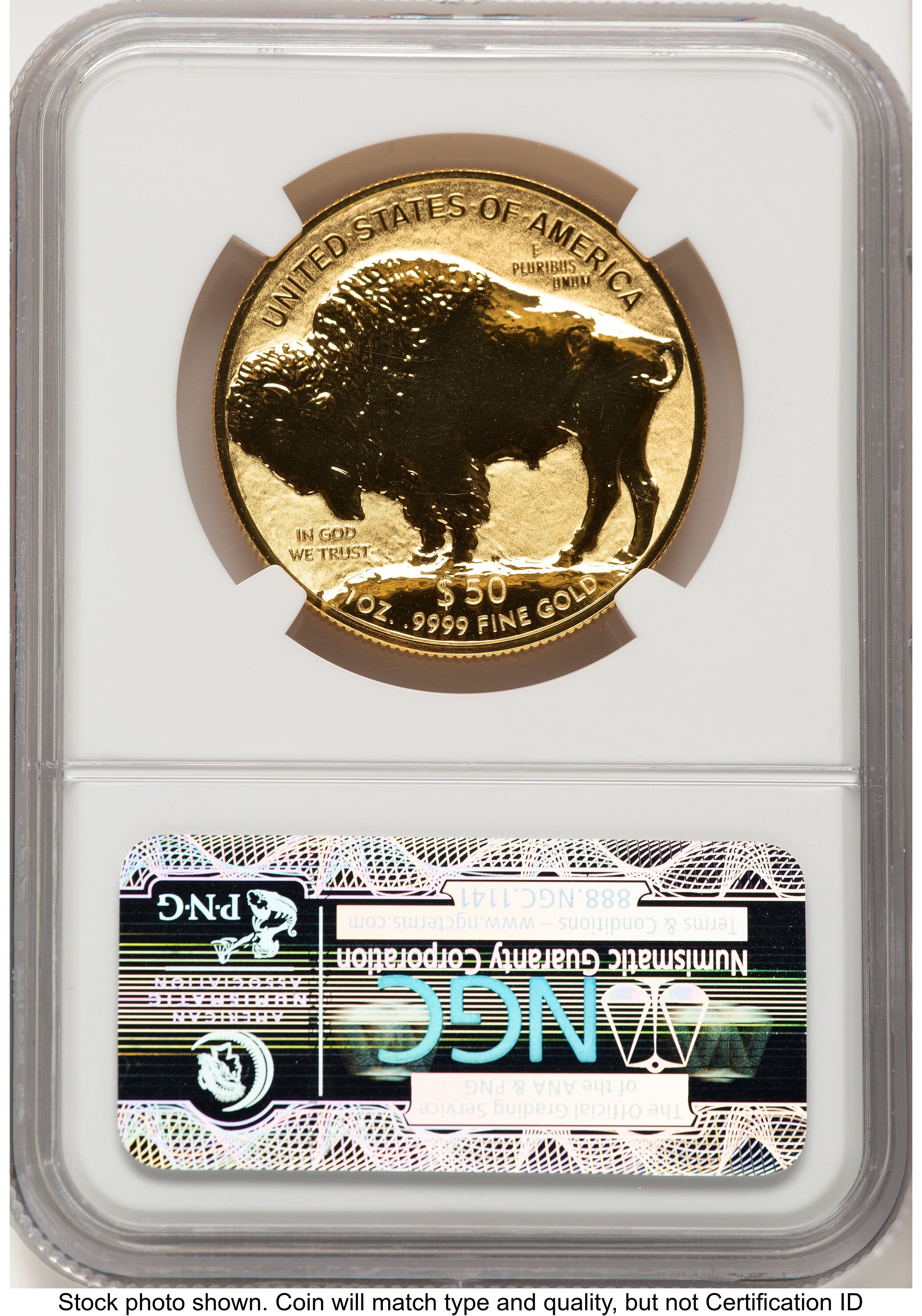 2013-W Reverse Proof Gold Buffalo 1 oz Bison Label NGC PF70