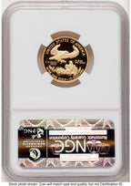 2013-W Proof Gold Eagle 1/4 oz ER Blue NGC PF70