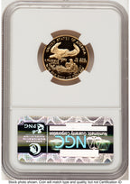 1989-P Proof Gold Eagle 1/4 oz Brown Label NGC PF70