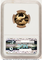 1990-P Proof Gold Eagle 1/4 oz Brown Label NGC PF70