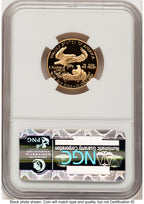 1991-P Proof Gold Eagle 1/4 oz Brown Label NGC PF70