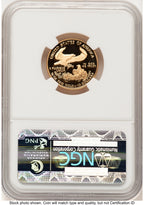 2004-W Proof Gold Eagle 1/4 oz Brown Label NGC PF70
