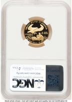 2006-W Proof Gold Eagle 1/4 oz Brown Label NGC PF70
