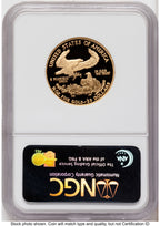2008-W Proof Gold Eagle 1/2 oz ER Blue NGC PF70