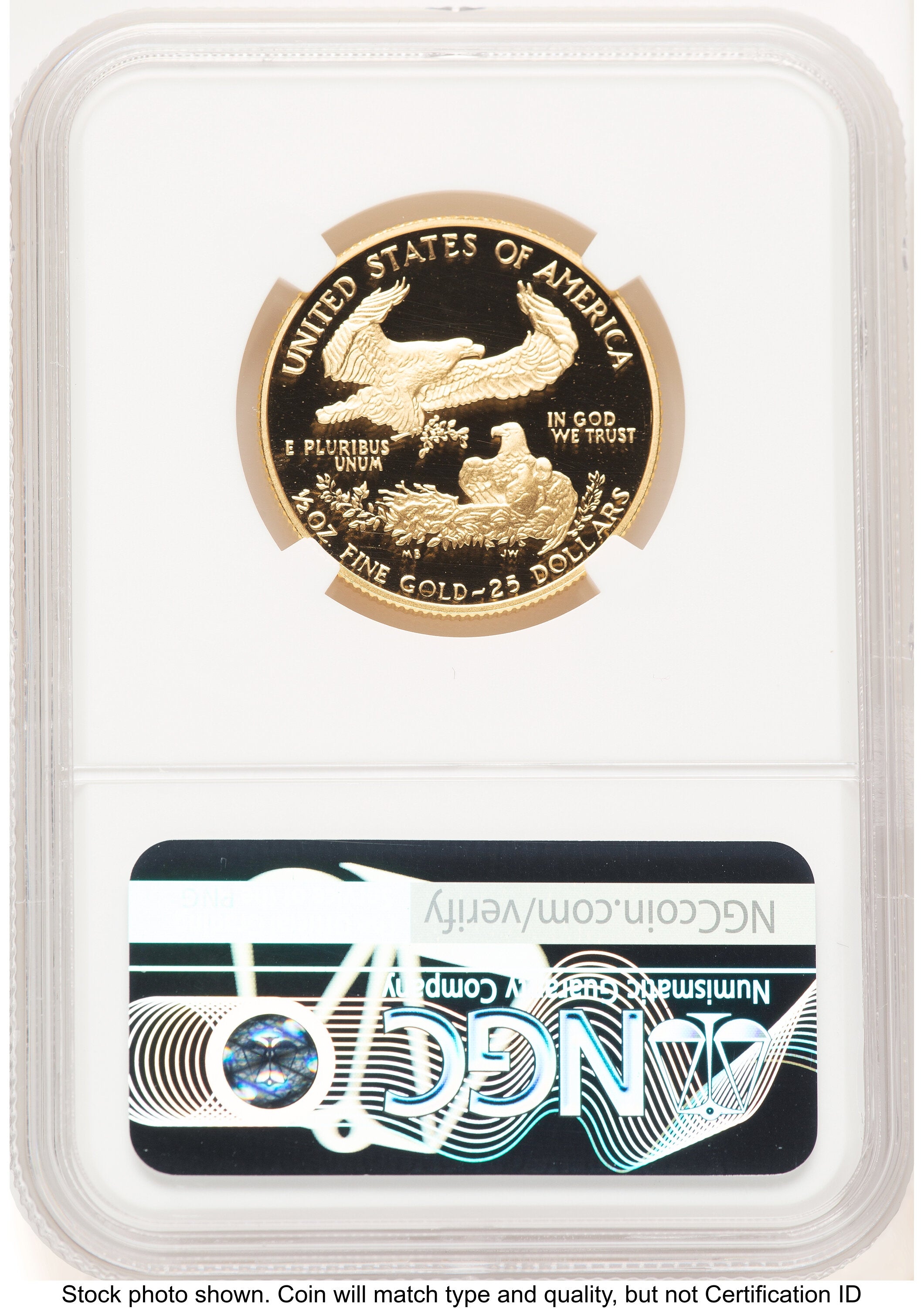 1987-P Proof Gold Eagle 1/2 oz Brown Label NGC PF70